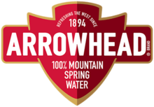 Arrowhead Water slogan