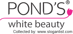 POND'S slogan