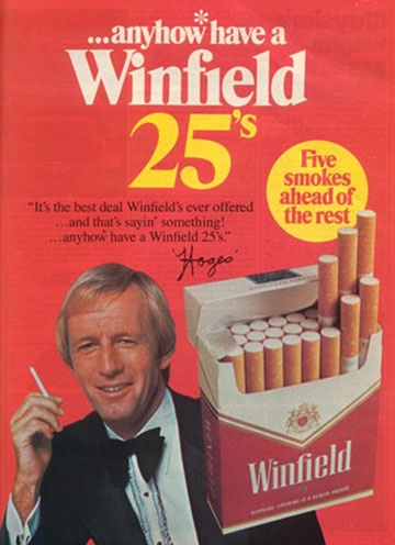 Winfield cigarette slogan