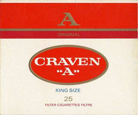 Craven A slogan